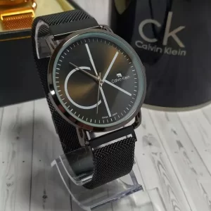 Relógio Calvin Klein Pulseira de aço Preto