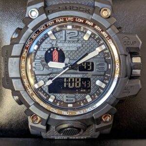 Relógio G-Shock Mudmaster Preto c/ Branco- Linha Gold (100% Funcional) a prova dagua