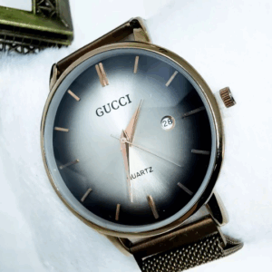 Relógio Unissex Gucci premium Marrom pulseira de imã