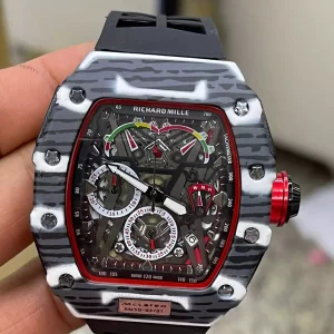 Relógio Richard Miller Cinza Branco Premium Gold c/caixa premium 100% Funcional